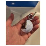 Assorted SOTA Golf Ball Keychains with Carabiner Clips - Bagged in Plastic