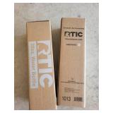 RTIC Graphite Day Cooler Backpack & 6 Assorted RTIC Graphite tumblers