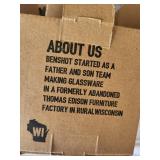 BenShot 15 oz Wine Glasses - Boxed Set for Gift or Bar Display 8ct