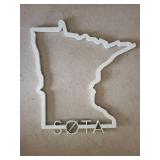 Decorative Wall Letters SOTA with State Outline Frames - Sign Set bulk