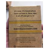 Dirty Knees Soap Co. White Ginger Soap Bar - Handcrafted 4.2 oz 6ct