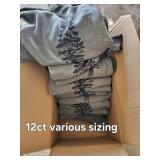 VELA Apparel Camouflage Raglan Sweatshirts (Lot of 12)