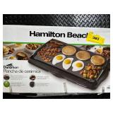 Hamilton Beach Durathon Ceramic Griddle 38521G Open Box