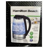 Hamilton Beach 1.7 Liter Glass Electric Kettle Open Box