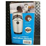 Hamilton Beach 80350G Coffee Grinder - Open Box, Not Sealed