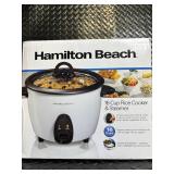 Hamilton Beach 16-Cup Rice Cooker & Steamer - Open Box, Not Sealed