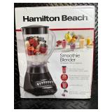 Hamilton Beach Smoothie Blender - 56 oz Jar, 10 Speeds, 575 Watts - Open Box