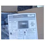 Patio Chrystal Fire Heater