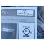 Patio Chrystal Fire Heater