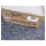 Patio Chrystal Fire Heater