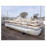 1998 Premier Pontoon with 45 HP Honda 4 Stroke