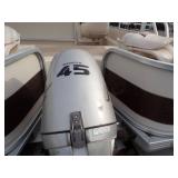 1998 Premier Pontoon with 45 HP Honda 4 Stroke