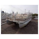 1998 Premier Pontoon with 45 HP Honda 4 Stroke