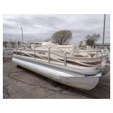 1998 Premier Pontoon with 45 HP Honda 4 Stroke