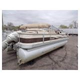 1998 Premier Pontoon with 45 HP Honda 4 Stroke