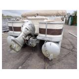 1998 Premier Pontoon with 45 HP Honda 4 Stroke