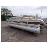 1998 Premier Pontoon with 45 HP Honda 4 Stroke