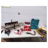 Tools Propane Torch, Drill, Saw, Mite Saw, Car booster