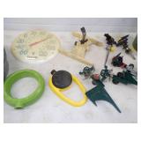 Sprinklers, Dog Training, Dog Bowls and Taylor Thermometer