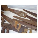 Lot of Vintage Hand Saws