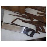 Lot of Vintage Hand Saws
