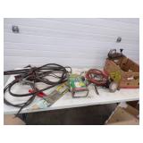 Jumper Cables, Auto Body Tools, Sanders, Air Paint Gun and more