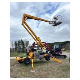 2021 Haulotte 45xa Kubota Engine / Generator Gasoline Drivable 4x4 Articulating Boomlift