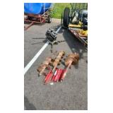 Two-Man Gas Auger with Auger Bits