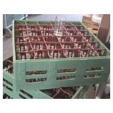 Heavy Base Curved Glass Tumblers w/Tray