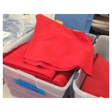 Red Round Table Clothes