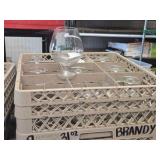 31oz. Brandy Glasses w/Tray