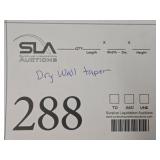 Dry Wall Taper