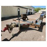 2018 Air Tow Single Axle Drop Deck Trailer