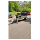 2014 Steelpoint Titan Single Axle Equipment Trailer