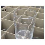 Juice/Water Curved Tumblers w/Tray