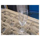 Libbey Glass Goblets w/Tray