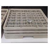 Clear Glass Tumblers w/Tray