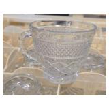 Punch Glasses w/Tray