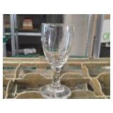 Small Wine Glasses w/Tray
