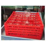 Wine Glasses w/Tray