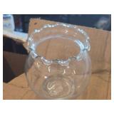 Glass Footed Ivy Ball