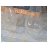 Various Styles Glass Chimneys for Oil Lamps