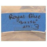 Royal Blue Table Clothes