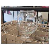 31oz. Brandy Glasses w/Tray