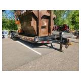 2021 Midsota 20’ Single Axle Tilt Trailer