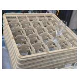 Libbey Glass Goblets w/Tray