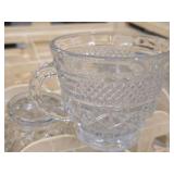 Punch Glasses w/Tray
