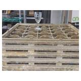 Small Wine Glasses w/Tray