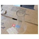 Glass Chimneys for Oil Lamps