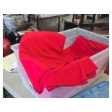 Red Round Table Clothes